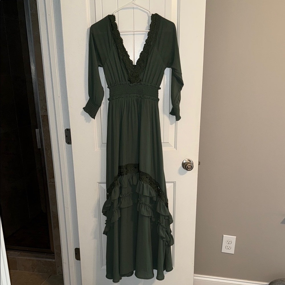 Baltic Born Olive Maxi Dress